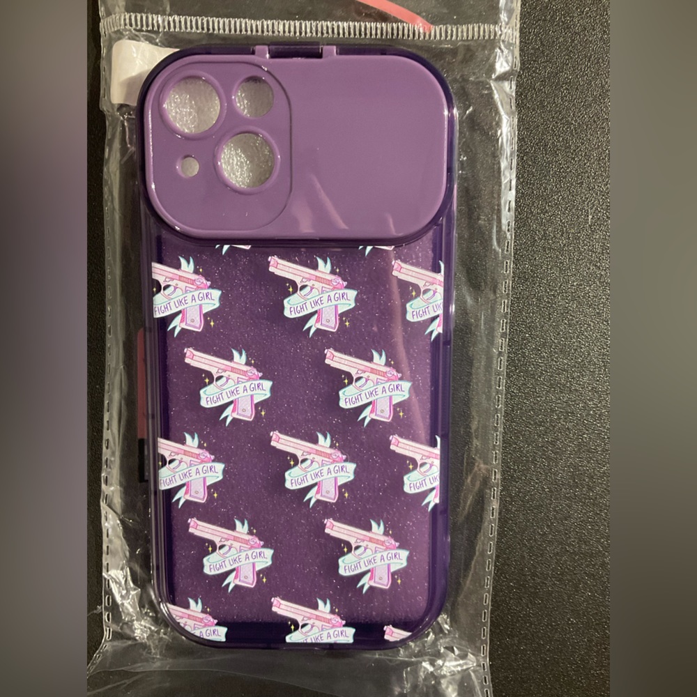 iPhone 13 “fight like a girl” phone case